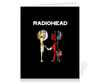 Заказать тетрадь в Москве. Тетрадь на клею Radiohead от geekbox - готовые дизайны и нанесение принтов.