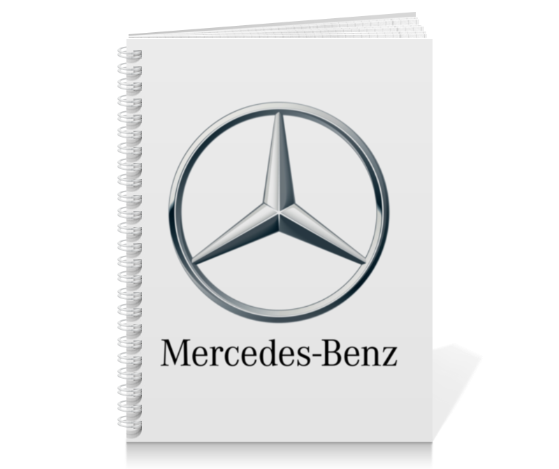 Printio Тетрадь на пружине Mercedes-benz