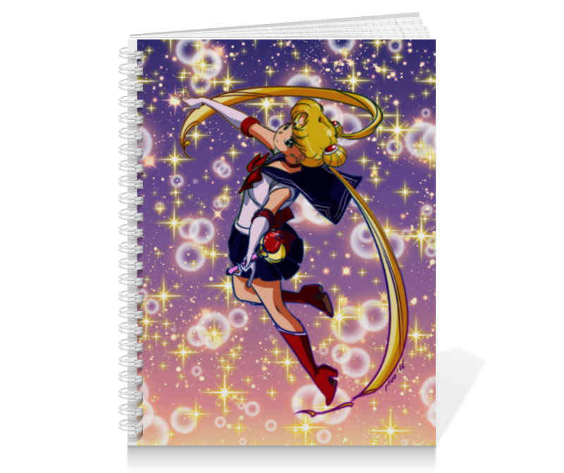 Printio Тетрадь на пружине Sailor moon