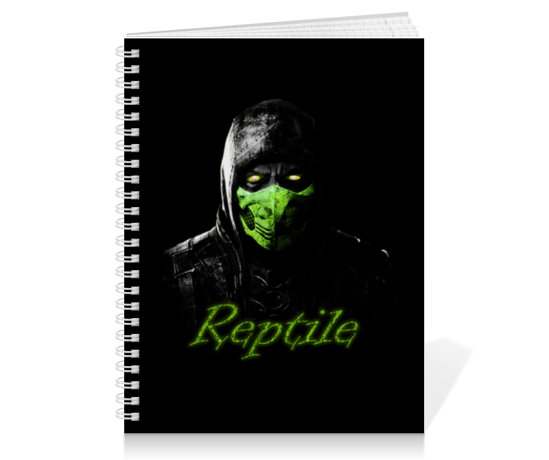 Printio Тетрадь на пружине Reptile цена и фото