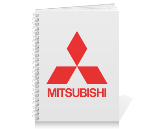 Заказать тетрадь в Москве. Тетрадь на пружине MITSUBISHI от DESIGNER   - готовые дизайны и нанесение принтов.