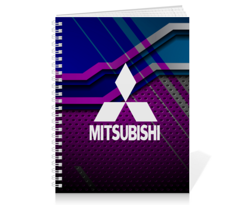 Заказать тетрадь в Москве. Тетрадь на пружине Mitsubishi от THE_NISE  - готовые дизайны и нанесение принтов.