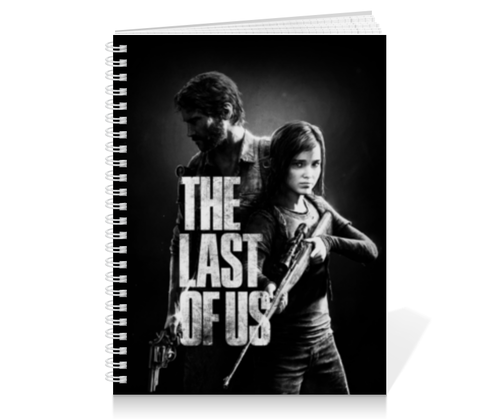 Заказать тетрадь в Москве. Тетрадь на пружине THE LAST OF US от geekbox - готовые дизайны и нанесение принтов.