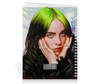 Заказать тетрадь в Москве. Тетрадь на пружине Billie Eilish от Jimmy Flash - готовые дизайны и нанесение принтов.