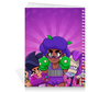 Заказать тетрадь в Москве. Тетрадь на пружине BRAWL STARS ROSA от geekbox - готовые дизайны и нанесение принтов.