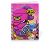 Заказать тетрадь в Москве. Тетрадь на пружине BRAWL STARS TARA от geekbox - готовые дизайны и нанесение принтов.