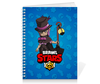 Заказать тетрадь в Москве. Тетрадь на пружине BRAWL STARS MORTIS от geekbox - готовые дизайны и нанесение принтов.