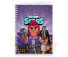 Заказать тетрадь в Москве. Тетрадь на пружине BRAWL STARS COLT от geekbox - готовые дизайны и нанесение принтов.