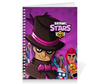 Заказать тетрадь в Москве. Тетрадь на пружине BRAWL STARS MORTIS от geekbox - готовые дизайны и нанесение принтов.