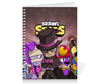 Заказать тетрадь в Москве. Тетрадь на пружине BRAWL STARS MORTIS от geekbox - готовые дизайны и нанесение принтов.
