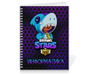 Заказать тетрадь в Москве. Тетрадь на пружине BRAWL STARS информатика от weeert - готовые дизайны и нанесение принтов.