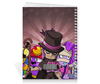 Заказать тетрадь в Москве. Тетрадь на пружине BRAWL STARS MORTIS от geekbox - готовые дизайны и нанесение принтов.
