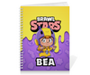 Заказать тетрадь в Москве. Тетрадь на пружине BRAWL STARS BEA от geekbox - готовые дизайны и нанесение принтов.