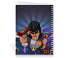 Заказать тетрадь в Москве. Тетрадь на пружине BRAWL STARS BULL от geekbox - готовые дизайны и нанесение принтов.