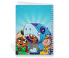 Заказать тетрадь в Москве. Тетрадь на пружине BRAWL STARS LEON SHARK от geekbox - готовые дизайны и нанесение принтов.
