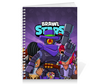 Заказать тетрадь в Москве. Тетрадь на пружине BRAWL STARS RICOCHET от geekbox - готовые дизайны и нанесение принтов.
