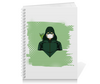 Заказать тетрадь в Москве. Тетрадь на пружине Зеленая стрела (Коллекция: Герои носят маски) от GeekFox  - готовые дизайны и нанесение принтов.