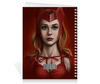 Заказать тетрадь в Москве. Тетрадь на пружине Алая Ведьма / Scarlet Witch от Jimmy Flash - готовые дизайны и нанесение принтов.