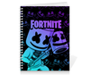 Заказать тетрадь в Москве. Тетрадь на пружине Fortnite, Marshmello от geekbox - готовые дизайны и нанесение принтов.