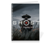 Заказать тетрадь в Москве. Тетрадь на пружине Ghost of Tsushima от GeekFox  - готовые дизайны и нанесение принтов.