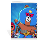Заказать тетрадь в Москве. Тетрадь на пружине BRAWL STARS EL BROWN от geekbox - готовые дизайны и нанесение принтов.