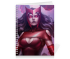 Заказать тетрадь в Москве. Тетрадь на пружине Алая Ведьма / Scarlet Witch от Jimmy Flash - готовые дизайны и нанесение принтов.
