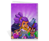 Заказать тетрадь в Москве. Тетрадь на пружине BRAWL STARS SHELLY  от geekbox - готовые дизайны и нанесение принтов.