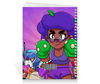 Заказать тетрадь в Москве. Тетрадь на пружине BRAWL STARS ROSA от geekbox - готовые дизайны и нанесение принтов.