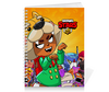 Заказать тетрадь в Москве. Тетрадь на пружине BRAWL STARS NITA от geekbox - готовые дизайны и нанесение принтов.