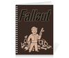 Заказать тетрадь в Москве. Тетрадь на пружине Fallout от galaxy secret - готовые дизайны и нанесение принтов.