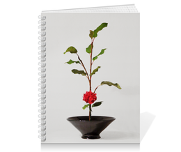 Заказать тетрадь в Москве. Тетрадь на пружине Икебана / Ikebana от Ikebana - готовые дизайны и нанесение принтов.