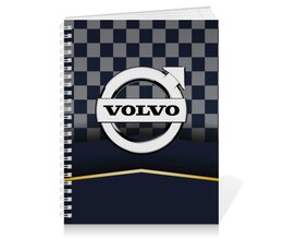 Заказать тетрадь в Москве. Тетрадь на пружине Volvo от THE_NISE  - готовые дизайны и нанесение принтов.