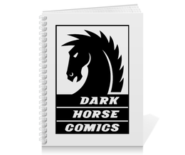 Заказать тетрадь в Москве. Тетрадь на пружине Dark Horse Comics от YellowCloverShop - готовые дизайны и нанесение принтов.