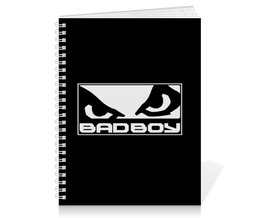 Заказать тетрадь в Москве. Тетрадь на пружине Bad Boy от DESIGNER   - готовые дизайны и нанесение принтов.