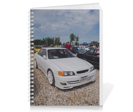 Заказать тетрадь в Москве. Тетрадь на пружине Toyota Chaser  от polina.bugaeva.1998@mail.ru - готовые дизайны и нанесение принтов.