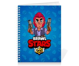 Заказать тетрадь в Москве. Тетрадь на пружине BRAWL STARS COLT от geekbox - готовые дизайны и нанесение принтов.