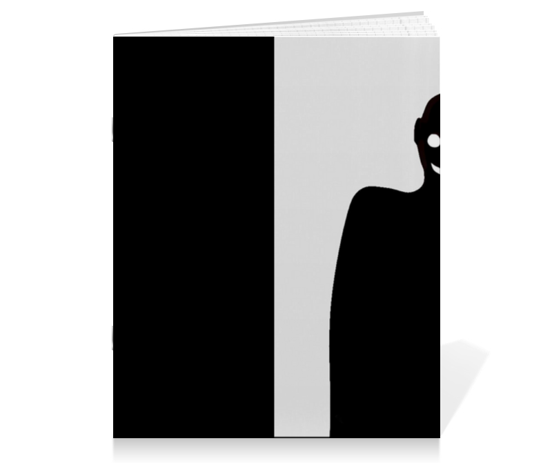 Printio Тетрадь на скрепке Черное&белое printio тетрадь на скрепке черное