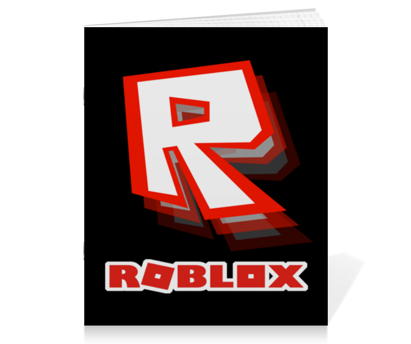 Printio Тетрадь на скрепке Roblox | роблокс printio тетрадь на пружине roblox роблокс