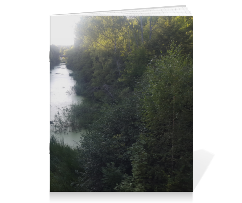 Printio Тетрадь на скрепке Природа printio тетрадь на скрепке тетрадь пейзаж из серии акварель 2015