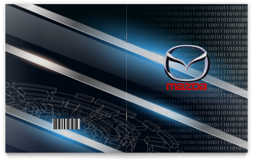 Заказать тетрадь в Москве. Тетрадь на скрепке Mazda от THE_NISE  - готовые дизайны и нанесение принтов.