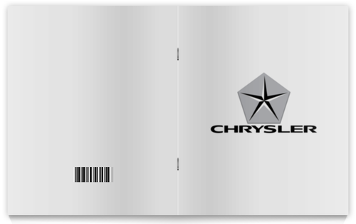 Заказать тетрадь в Москве. Тетрадь на скрепке Chrysler от DESIGNER   - готовые дизайны и нанесение принтов.
