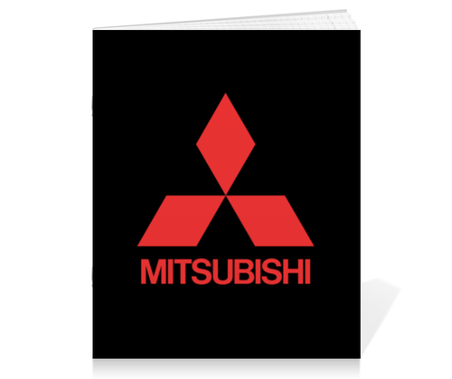 Заказать тетрадь в Москве. Тетрадь на скрепке MITSUBISHI от DESIGNER   - готовые дизайны и нанесение принтов.