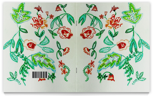 Заказать тетрадь в Москве. Тетрадь на скрепке Дикие цветы от mrs-snit@yandex.ru - готовые дизайны и нанесение принтов.
