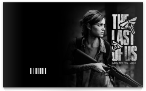 Заказать тетрадь в Москве. Тетрадь на скрепке THE LAST OF US от geekbox - готовые дизайны и нанесение принтов.