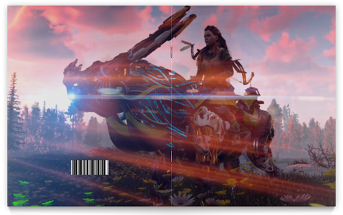 Заказать тетрадь в Москве. Тетрадь на скрепке Horizon Zero Dawn от GeekFox  - готовые дизайны и нанесение принтов.