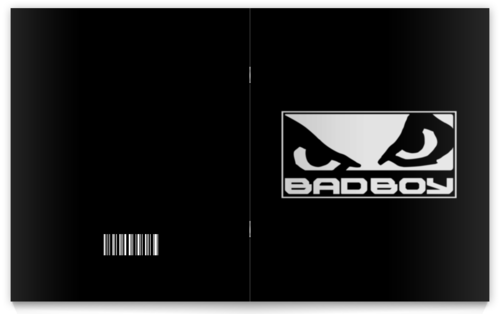 Заказать тетрадь в Москве. Тетрадь на скрепке Bad Boy от DESIGNER   - готовые дизайны и нанесение принтов.
