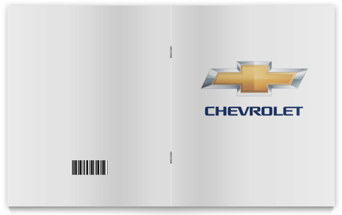 Заказать тетрадь в Москве. Тетрадь на скрепке CHEVROLET от DESIGNER   - готовые дизайны и нанесение принтов.