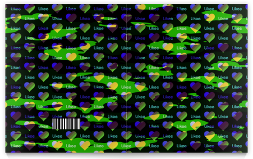 Заказать тетрадь в Москве. Тетрадь на скрепке Likee от THE_NISE  - готовые дизайны и нанесение принтов.