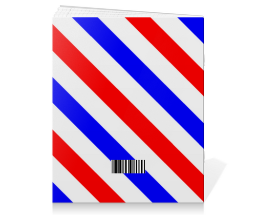 Заказать тетрадь в Москве. Тетрадь на скрепке Stripes от Jimmy Flash - готовые дизайны и нанесение принтов.