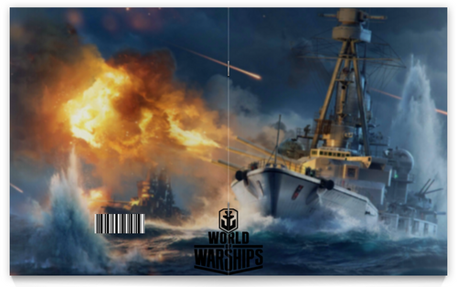 Заказать тетрадь в Москве. Тетрадь на скрепке World of Warships от TheAndarz  - готовые дизайны и нанесение принтов.